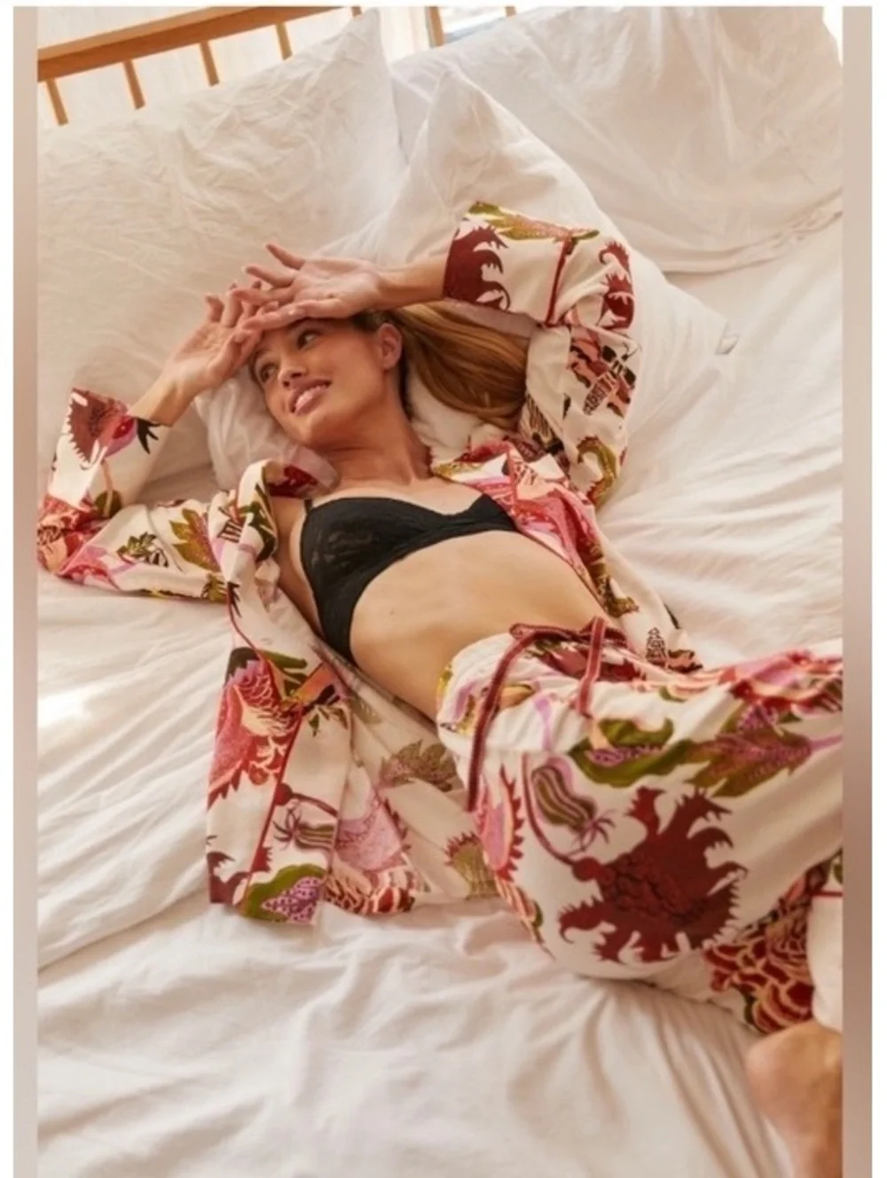 Anthropologie x Raphael Balme Flannel Sleep Top and Pants
